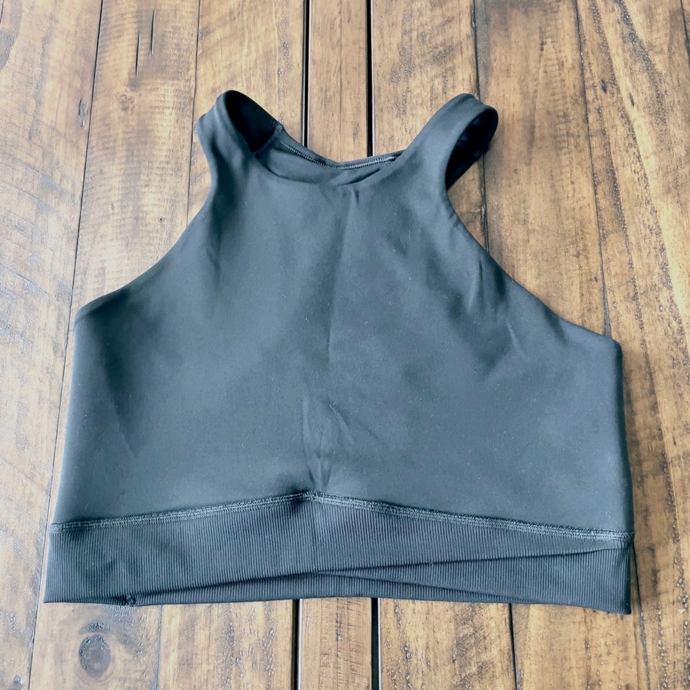 Nike Women's One Twist Light-Support Lightly Lined High-Neck  Bra, Black Size XL
